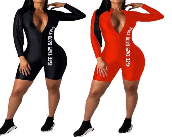 

bodysuit black bodycon jumpsuit bodies ladies body long sleeve summer jumpsuit f0309 deep v neck brief style5373394, Black;white