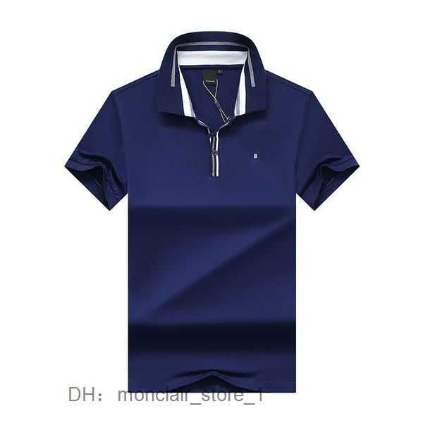 

boss shirt men designer polo shirt lapel fashion brand luxury business men's clothing summer trend m-xxxl 9 1oks, White;black