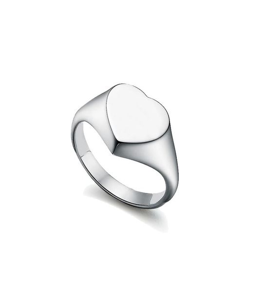 

fashion designer signet band rings size 56789 silver classic letter simple earrings initial womens ladies jewelry earring for 9942779