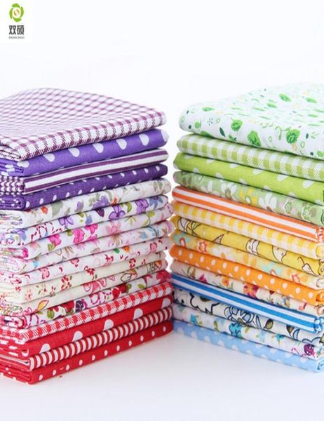 

random color thin charm packs patchwork cotton fabric no repeat design tissue sewing fabric 30 pcslot 1012 cm4081332, Black;white