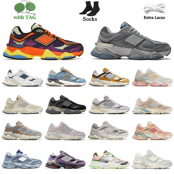 

new 9060 balances running shoes mens womens sneakers 9060s castlerock shower blue prism purple cookie pink beige light cream black mushroom