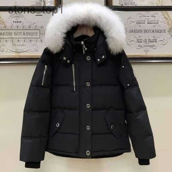 

down parkas winter jackets outdoor leisure mooses coats windproof women mooses knuckles waterproof and snow proof jacket canada jacket coat, Black