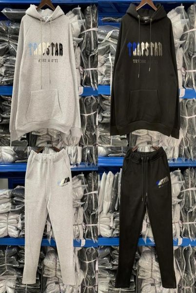 

mens casual tracksuit fashion letter pattern sweatsuit mans suits classic outfits men two pieces pants spring jacket4515222, Gray