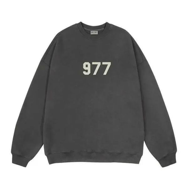 

essentialhoodie designer warm essen hoodie men's pullover sweatshirt black white gray male and female couple style casual simple643