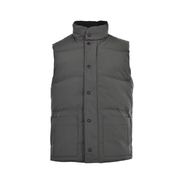 

men's designer vest overcoat black and white down jacket sleeveless premium couple coat warm thick double zipper whites duck down fill, Black;white