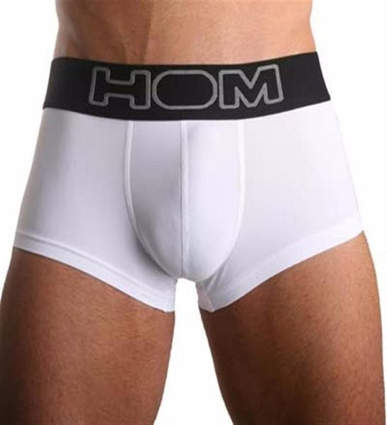 

hom brand men underwear boxer shorts mens trunks breathable nylon ice silk male panties underpants cuecas gay underwear189b4903978, Black;white