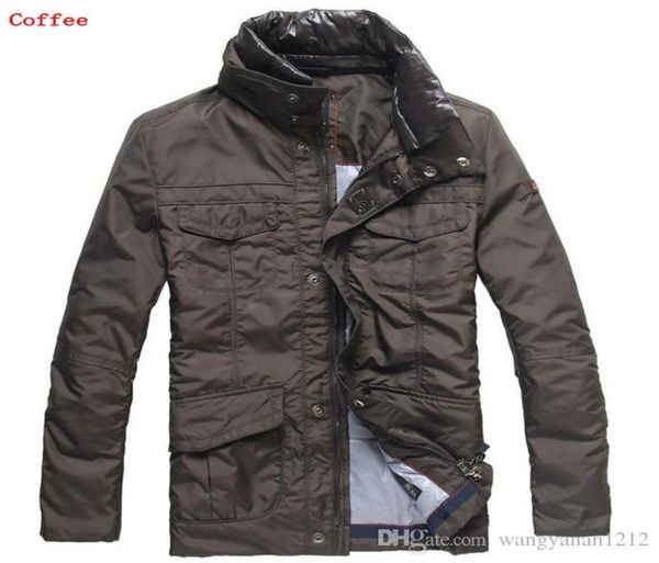 

men brief paragraph new men down jacket to keep warm coats04634672, Black