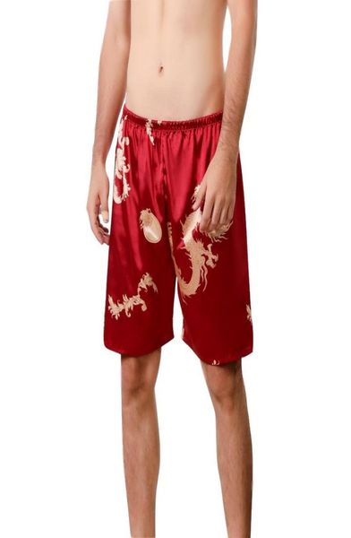 

men039s sleepwear m5xl men39s loose sleep shorts summer thin home bottoms print casual beach pants comfort night pant men p4917965, Black;brown