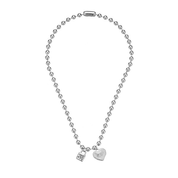 

2023 jewelry pearl necklace designer jewelry womens schmuck viking diamond chain angel four leaf clover men jewellery moissanite pendant nec, Silver