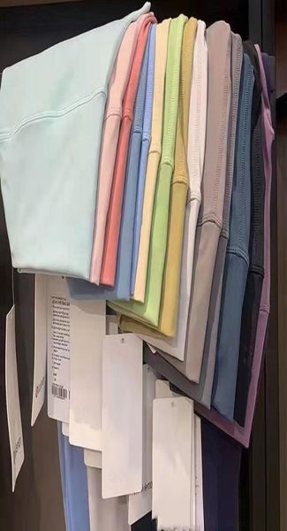 

sport designer legging solid color womens yoga pants high waist fitness stretch leggings yogas pants summer ninth sports peach hip9420892, Black;white