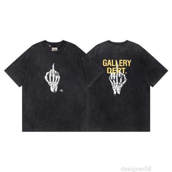 

hip-hop shirt letter mens old t dept galleryes washed shirts splash-ink 2023 street oversize short sleeve cpu4 9n33f, White;black
