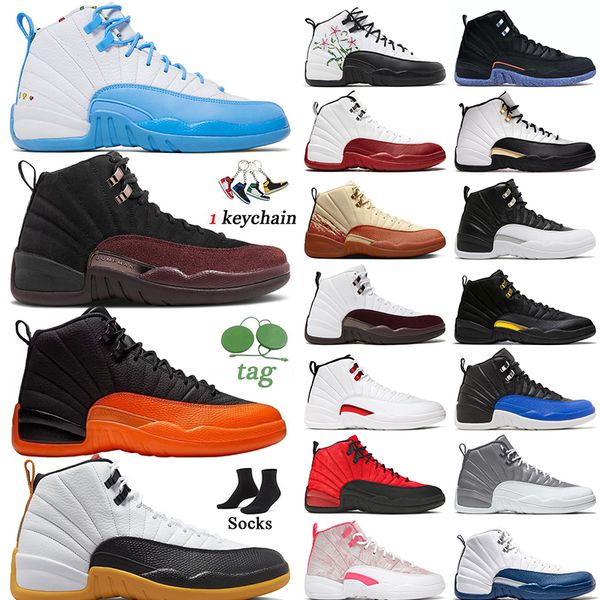 

12s basketball shoes jumpman 12 beilliant orange cherry black taxi playoffs french blue stealth a ma maniere black white eastside golf flats