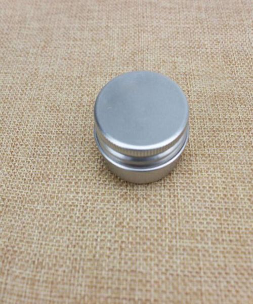 

whole brand new 15g cosmetic aluminum jar 15ml metal tin for cream packaging1163032