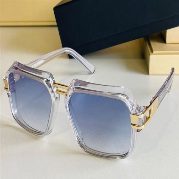 

vintage sunglasses 6004 crystal blue gradient lenses sunnies glasses men fashion sunglasses uv400 protection eyewear with box303o, White;black