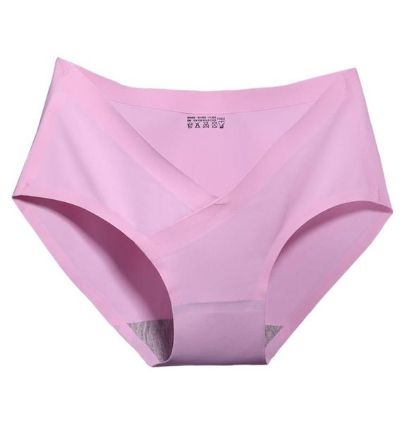 

10 pcs ice silk traceless underwear for pregnant women snm 8201598475, Black;pink