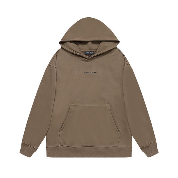 

blcg lencia autumn winter oversize hoodies men carbonized compact spinning fabric wardrobe essentials sweatshirts warm plus size brand cloth, Black