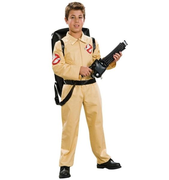 

movie theme ghostbuster cosplay kids halloween costume suitable 39 years child jumpsuit cloths 22072168031261706817, Blue