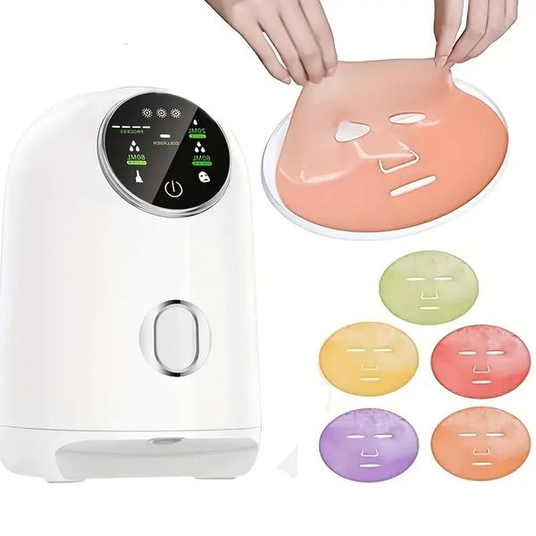 

mini automatic fruit face mask maker diy natural vegetable milk facial masker beauty home spa