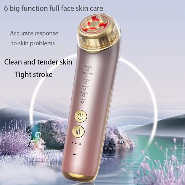 

deep skin care beauty instrument home decree pattern lifting firming face rf instrument skin rejuvenation three-color ptherapy cleaning lift