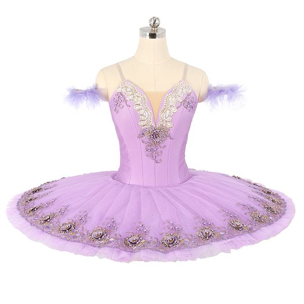 

lavender ballet tutu women professional tutu ballet costume lilac classical tutu pancake dress women competition purple, Black;red