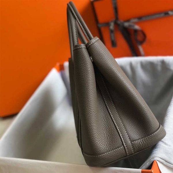 

quality 7a designer bags garden party handbag high large capacity shopping bag fashion classic handmade togo leather women's genuine lu