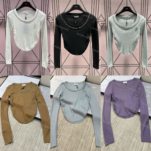 

winter knitwear womens sweater pullover sweater long sleeve slim t shirt girls fashion casual knitted top, White