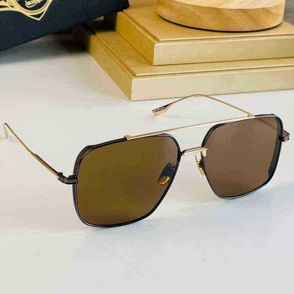 

new saying fashion sunglasses for woman dita dtsd classic double color block metal frame vintage mens sunglasses designer glasses simple any, White;black