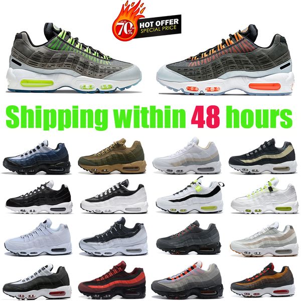 

mens casual shoes 95s triple black white navy blue neon soft sole solar red smoke grey greedy 3.0 gutta green 20th anniversary grape designe