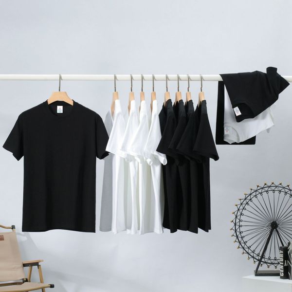 

men's t-shirts mens tshirts designers clothes fashion cotton couples tee casual summer men women clothing brand short sleeve tees desig, Black