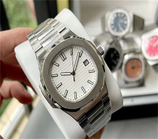 

men's watches fashion sport wristwatches male chronograph quartz stainless steel clock luminous hands, Slivery;brown