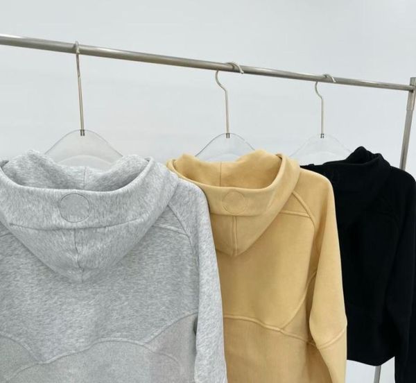 

omen039s jackets yoga wear scuba oversized halfzip and fullzip hoodie hoodies sweatshirts scuba sweatpants logo22544953, Black;brown