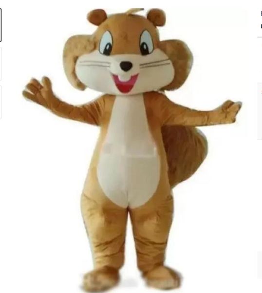 

deluxe squirrel mascot costume mouse mascot costume, Red;yellow