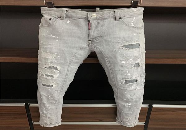 

ss20 new arrival designer men d2 denim cool guy jeans embroidery pants fashion holes trousers italy size 4454 a2297082163, Blue