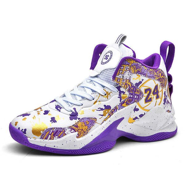 

womens mens high basketball shoes comfortable sneakers youth purple blue black sports trainers