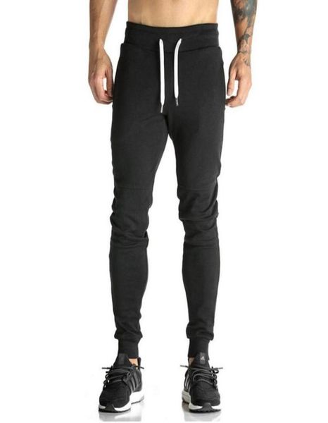 

mens sweatpants man gyms fitness bodybuilding joggers workout trousers men casual cotton pencil pants autumn winter4087813, Black