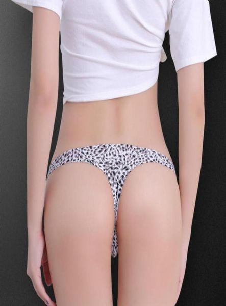 

women039s panties 3 pcs leopard lce silk low rise gstring zebra printing women seamless knickers invisible tback lntimat4337863, Black;pink