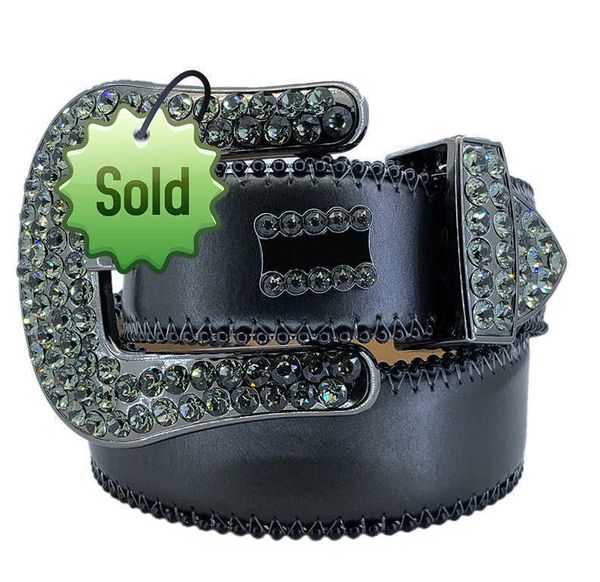 

2fashion belts for women designer mens bb simon rhinestone belt with bling rhinestoaa, Blue;gray