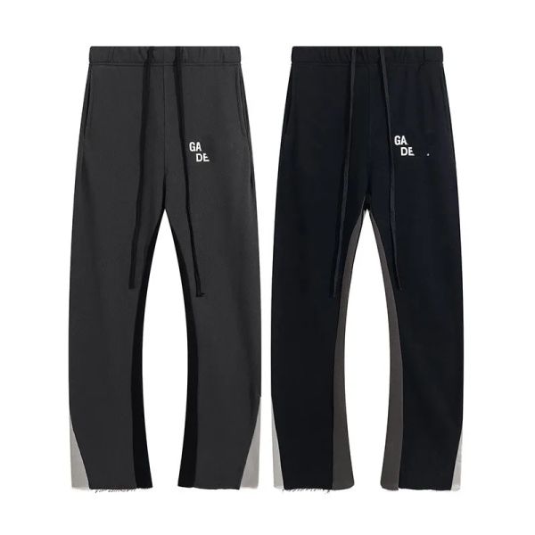 

godlikeu men's grey black designer street pant loose jogger man straight trousers