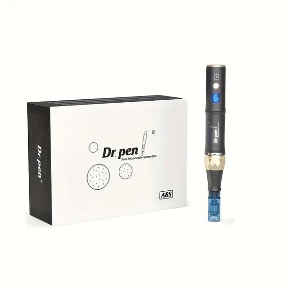 

dr.pen a8s professional microneedling pen electric wireless derma pen skin care tool for women 6 speeds levels usb charging