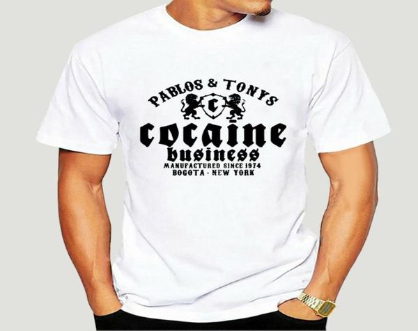

shirt kokain pablo escobar tony montana el chapo pot cotton short sleeve men fashion t shirts round neck1770a men039s tshirts4275525, White;black