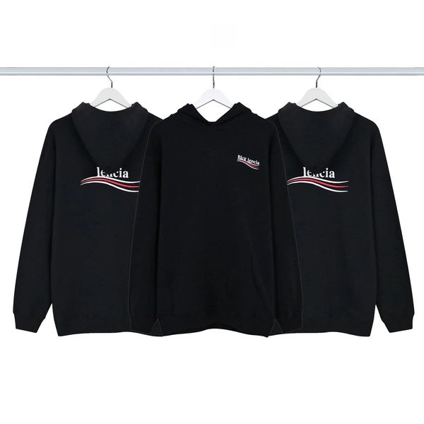 

blcg lencia autumn winter oversize hoodies men carbonized compact spinning fabric wardrobe essentials sweatshirts warm plus size brand cloth, Black