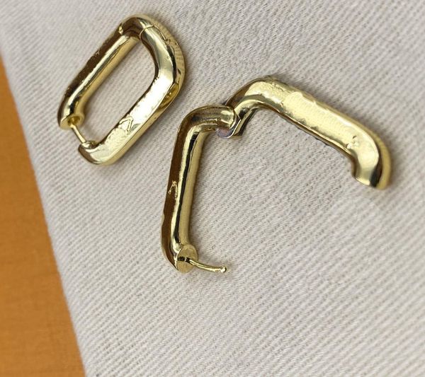

womens designer earrings ear stud brand lletter 18k gold plated copper designers geometry crystal earring wedding party jewerlry 4552941, Golden;silver