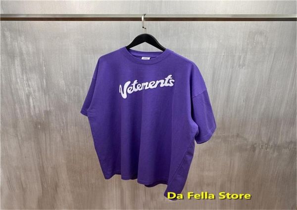 

2020 s tshirt purple white letter print s tee summer men women oversize vtm tshirts hip hop cotton x12149187110, White;black