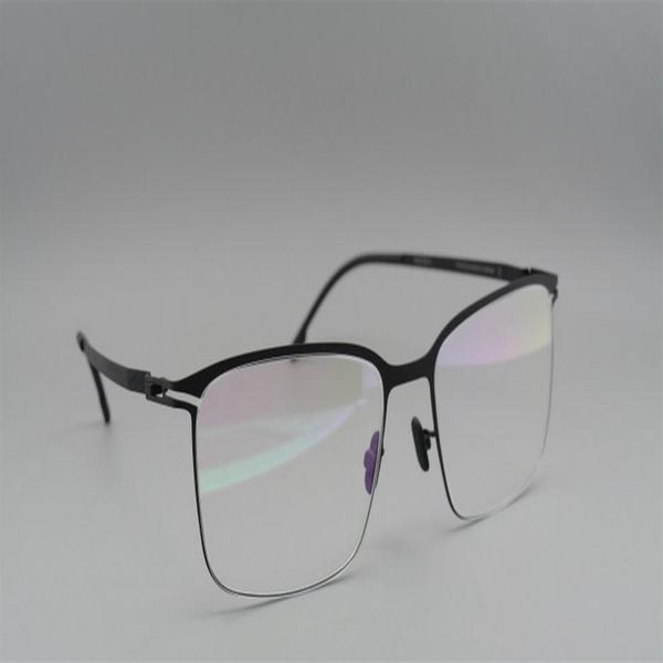 

luxury- mykita kalle sunglasses titanium alloy frame myopia glasse vintage men women sunglasses frames with or263o, White;black