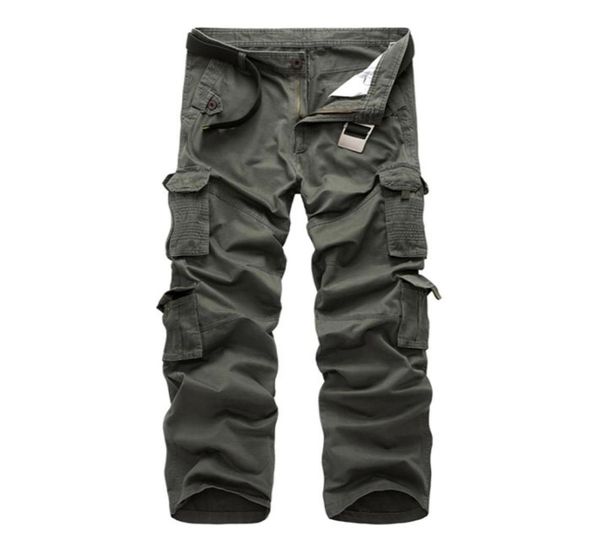 

2019 men cargo pants men039s urban tactical clothing combat trousers multi pockets unique casual pants ripsfabric size 2844257257, Black