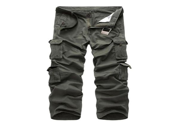 

2019 men cargo pants men039s urban tactical clothing combat trousers multi pockets unique casual pants ripsfabric size 2842655335, Black