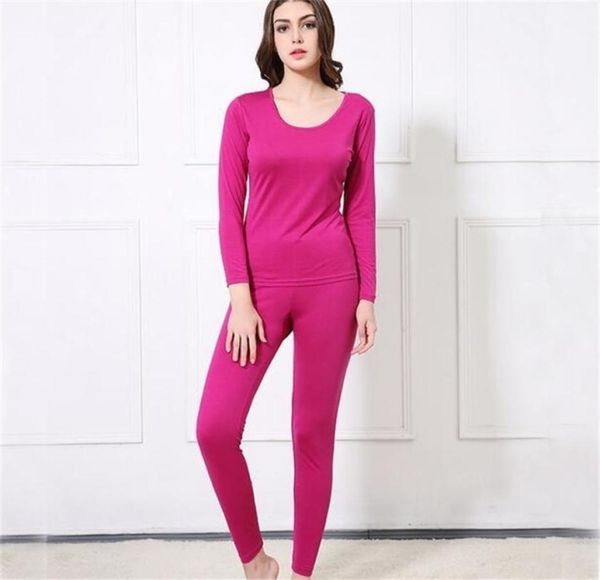 

70 silk 30 cotton women039s warm thermal underwear long johns set  l xl sg381 2010278493544, Black;pink