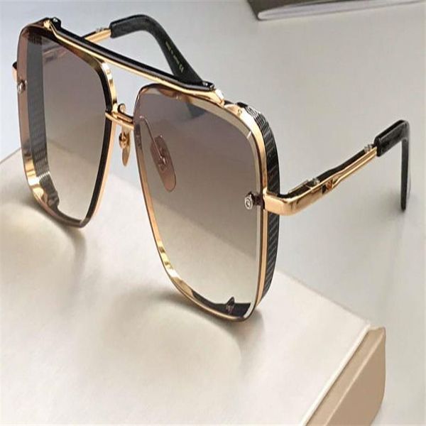 

square sunglasses gold brown shaded gafas de sol sun glasses men sunglasses uv 400 protection eyewear new with box203h, White;black