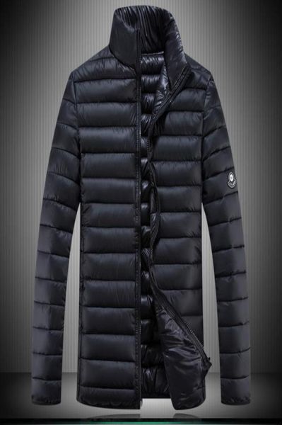 

parka men extra plus size winter warm jacket mens puffer coat man padded overcoat quilted jackets solid puffy parkas 6xl 7xl 8xl4565509, Black