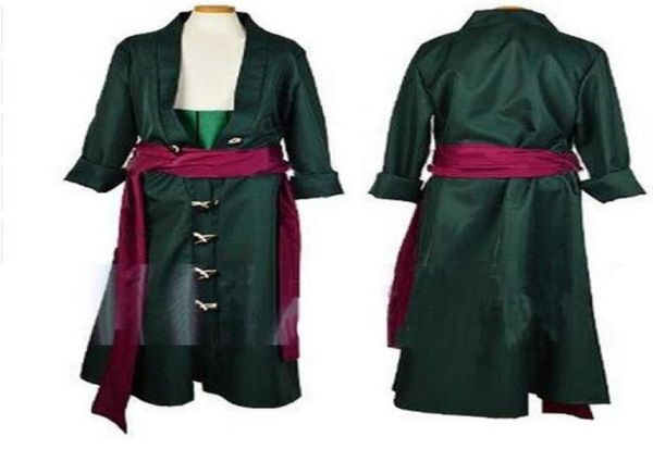 

one piece roronoa zoro cosplay costume clothes full set0126285440, Black